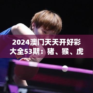 2024澳门天天开好彩大全53期：猪、猴、虎、鸡，免费公开