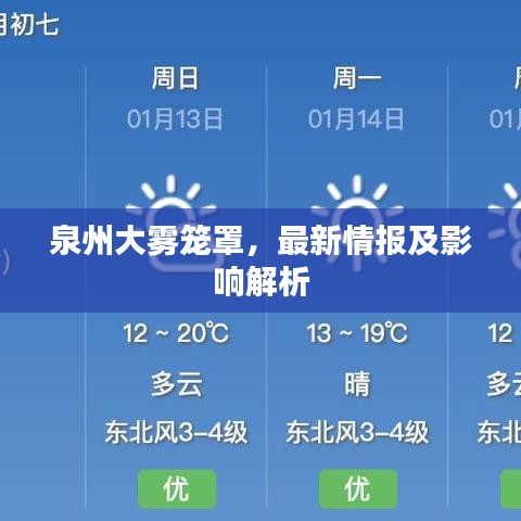 泉州大雾笼罩，最新情报及影响解析