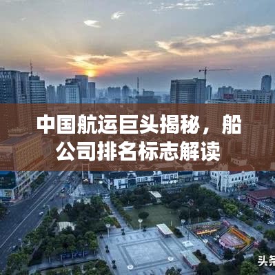 中国航运巨头揭秘，船公司排名标志解读