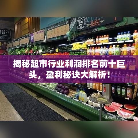 揭秘超市行业利润排名前十巨头，盈利秘诀大解析！