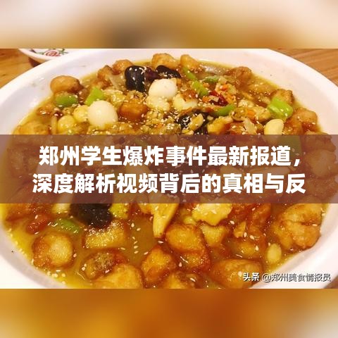 郑州学生爆炸事件最新报道，深度解析视频背后的真相与反思