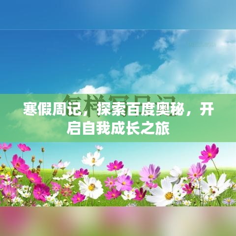 寒假周记，探索百度奥秘，开启自我成长之旅