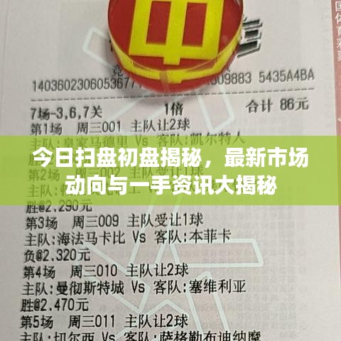 今日扫盘初盘揭秘，最新市场动向与一手资讯大揭秘