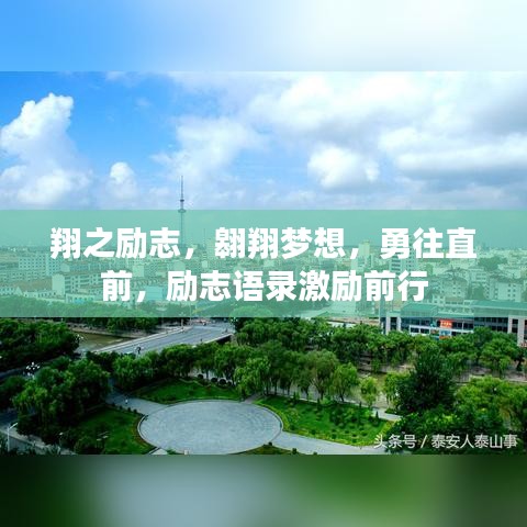 翔之励志，翱翔梦想，勇往直前，励志语录激励前行