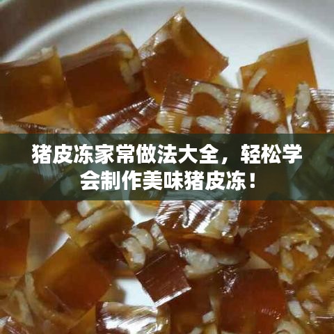 猪皮冻家常做法大全，轻松学会制作美味猪皮冻！