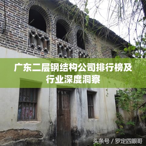 广东二层钢结构公司排行榜及行业深度洞察