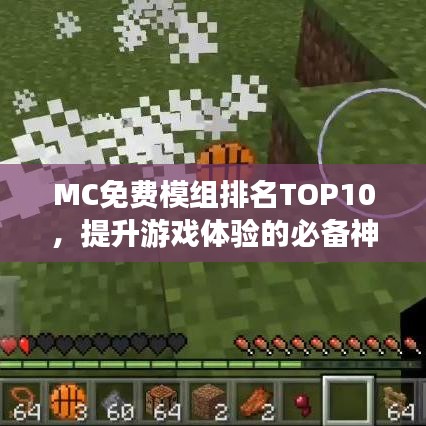 MC免费模组排名TOP10，提升游戏体验的必备神器！