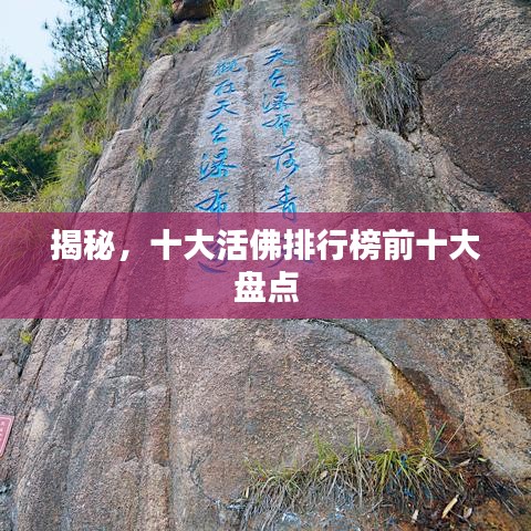 揭秘,十大活佛排行榜前十大盘点